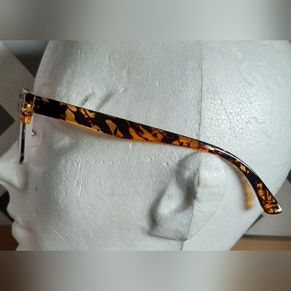 Burnett Browline Tortoiseshell Prescription Glasses - Picture 3 of 5